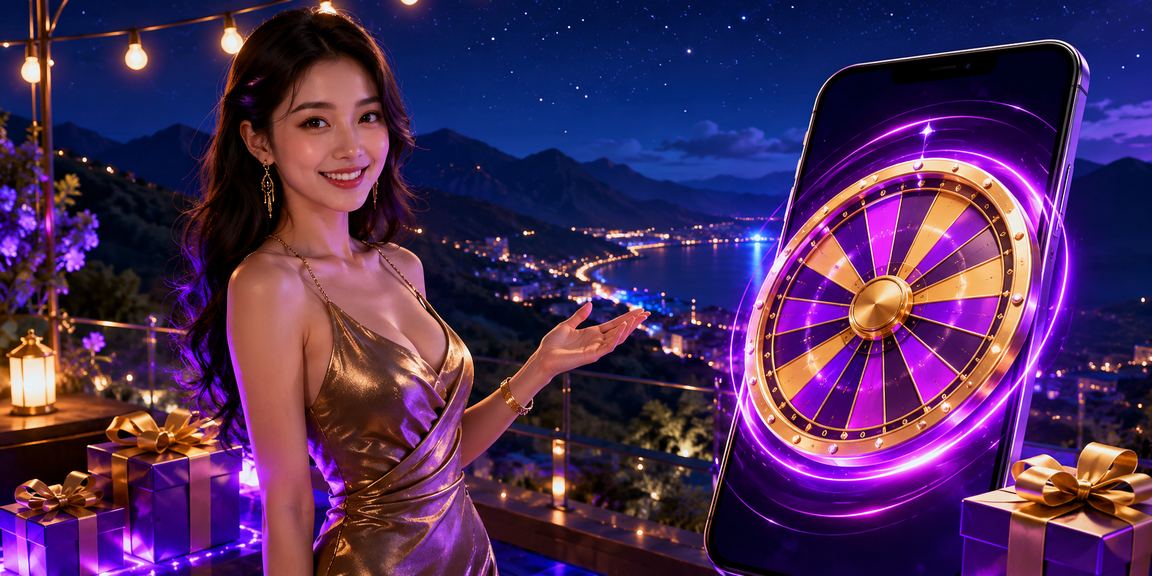 Khung cảnh sòng bạc neon sôi động với người chơi tham gia bài và cá cược tại Việt Nam